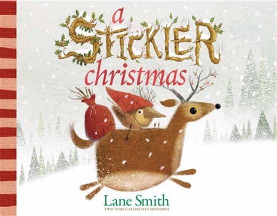 Cover for Lane Smith · A Stickler Christmas (Hardcover bog) (2024)