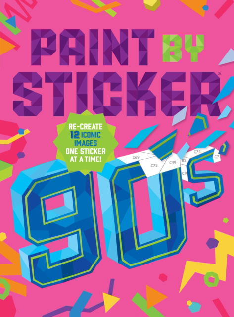 Paint by Sticker: 90s: Re-create 12 Iconic Images One Sticker at a Time! - Workman Publishing - Livros - Workman Publishing - 9781523530281 - 9 de outubro de 2025