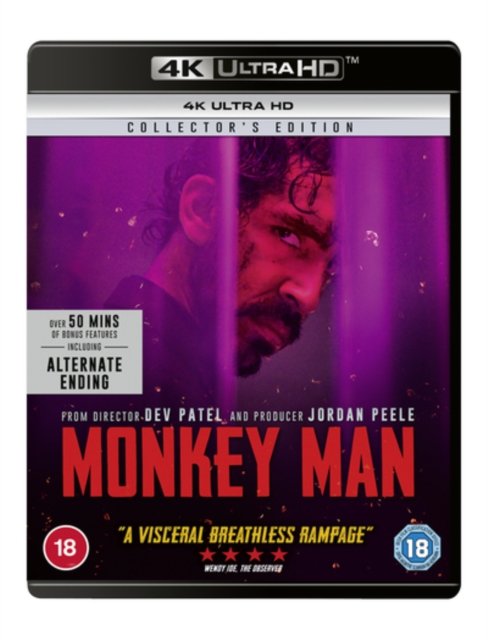 Dev Patel · Monkey Man (Blu-ray) (2024)