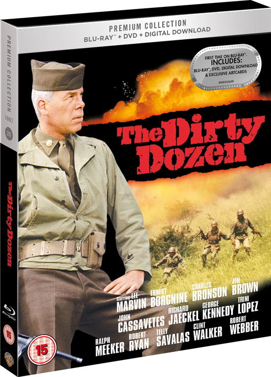 Cover for The Dirty Dozen Blu-Ray + (Blu-ray) (2025)