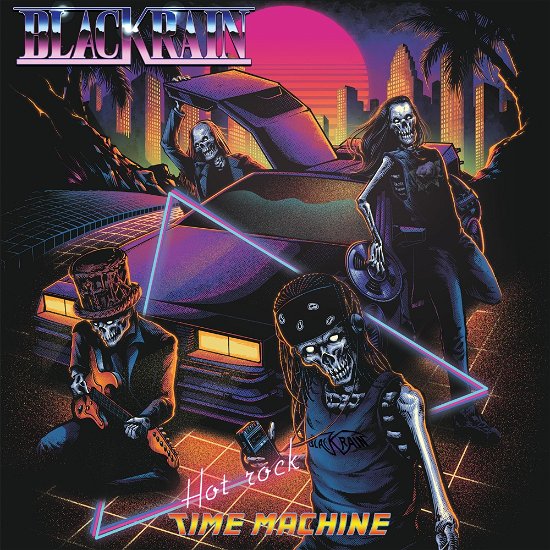 Cover for Blackrain · Hot Rock Time Machine (LP) (2024)