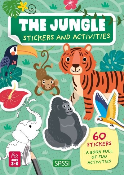 Cover for E Tome · The Jungle: Stickers and Activities (Paperback Book) (2024)