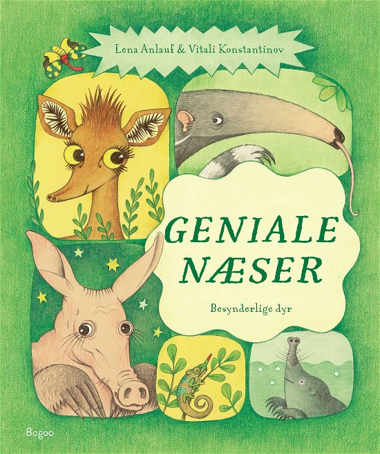 Cover for Lena Anlauf og Vitali Konstantinov · Geniale næser (Hardcover Book) [1st edition] (2024)