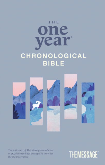 Cover for Eugene H. Peterson · The One Year Chronological Bible The Message (Paperback Book) (2025)