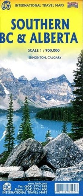 Cover for ITM Publications · International Travel Maps: British Columbia Southern &amp; Alberta Southern (Hardcover bog) (2024)