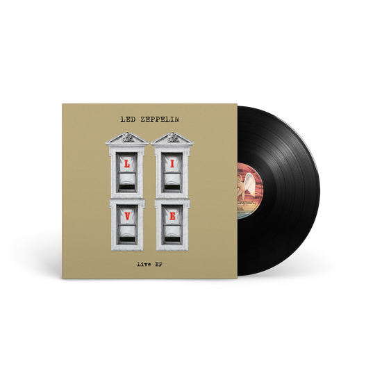 Cover for Led Zeppelin · Live EP (12&quot;) (2025)