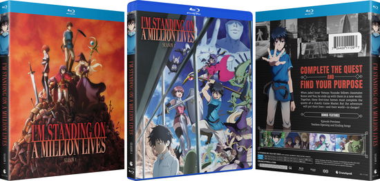 Cover for I'm Standing on a Million Lives - Season 1 (Blu-ray) (2025)