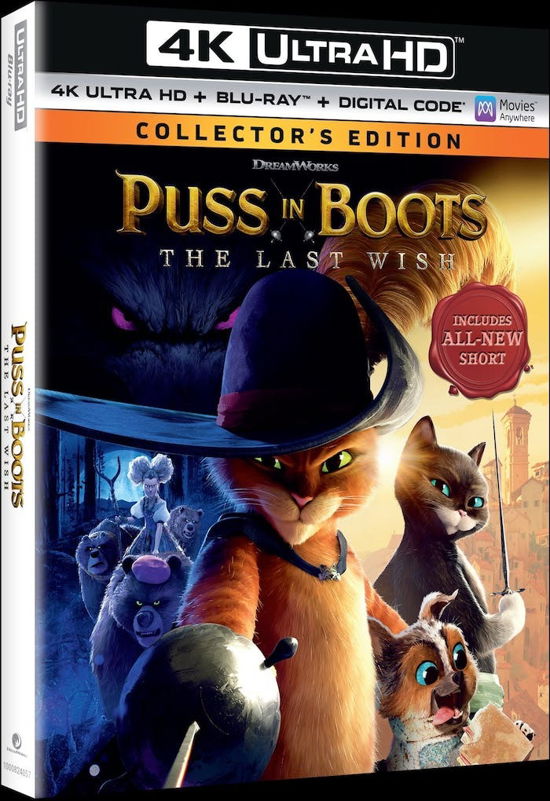 Puss in Boots: the Last Wish (Blu-ray) (2023)