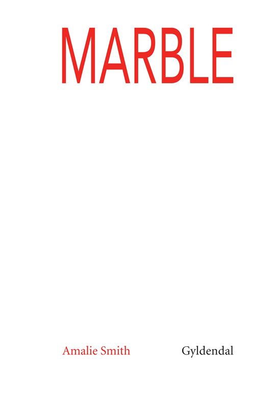 Cover for Amalie Smith · Marble (Hæftet bog) [2. udgave] (2025)