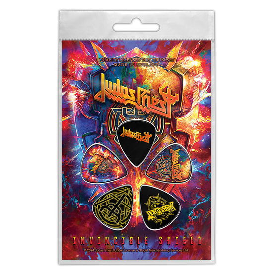 Cover for Judas Priest · Judas Priest Plectrum Pack: Invincible Shield (MERCH) (2025)