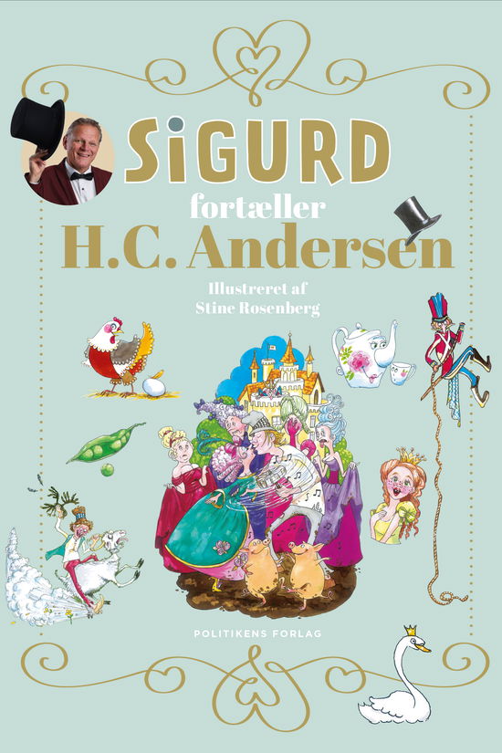 Cover for Sigurd Barrett · Sigurd fortæller H.C. Andersens eventyr - Dåbsudgave (Hardcover Book) [3rd edition] (2025)