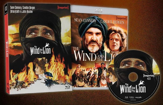 Cover for Blu-ray · The Wind and the Lion (1975) - Imprint Collection #422 (Blu-ray) (2025)