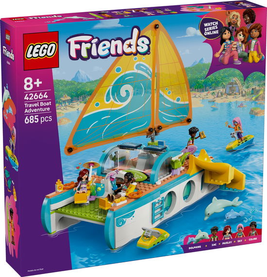 Cover for Lego · Lego 42664 Friends Travel Boat Adventure (Legetøj)