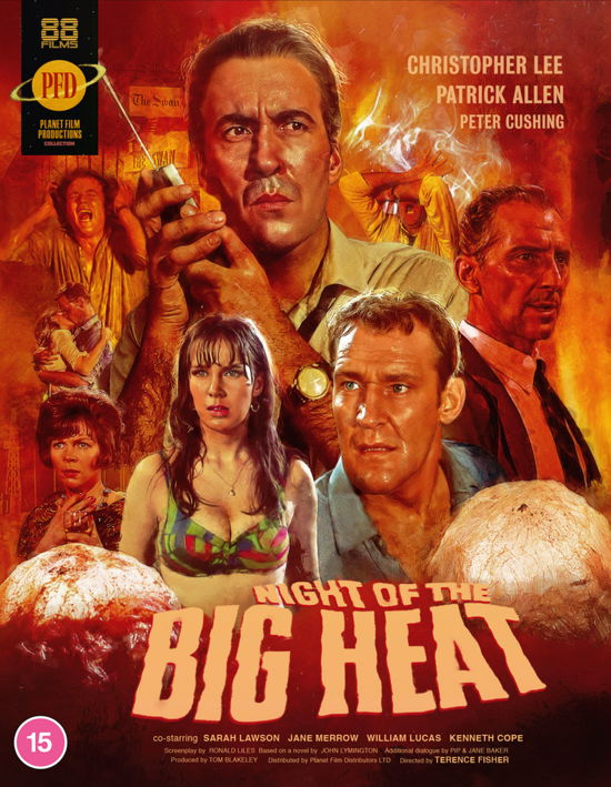 Cover for Terence Fisher · Night Of The Big Heat (Blu-ray) (2024)