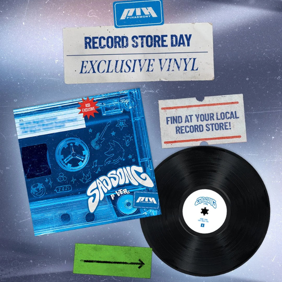 Cover for P1HARMONY · Sad Song (LP) [Exclusive RSD 2025 edition] (2025)