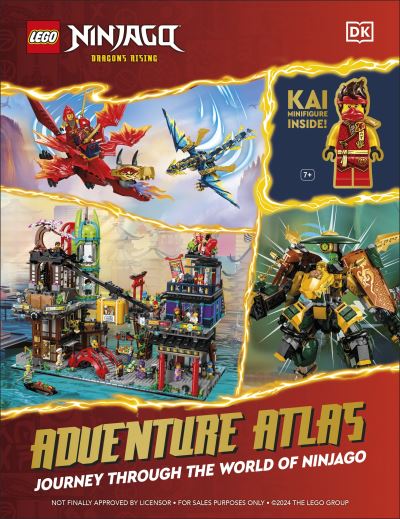 Cover for Dk · LEGO Ninjago Dragons Rising Adventure Atlas: Journey Through the World of Ninjago (Hardcover Book) (2025)