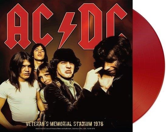Cover for AC/DC · Veterans Memorial Stadium 1978 (Red Vinyl) (LP) (2023)
