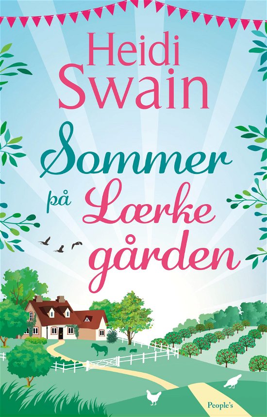 Cover for Heidi Swain · Sommer på Lærkegården (Sewn Spine Book) [1st edition] (2024)