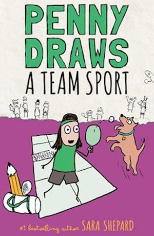 Cover for Sara Shepard · Penny Draws A Team Sport (Book) (2025)