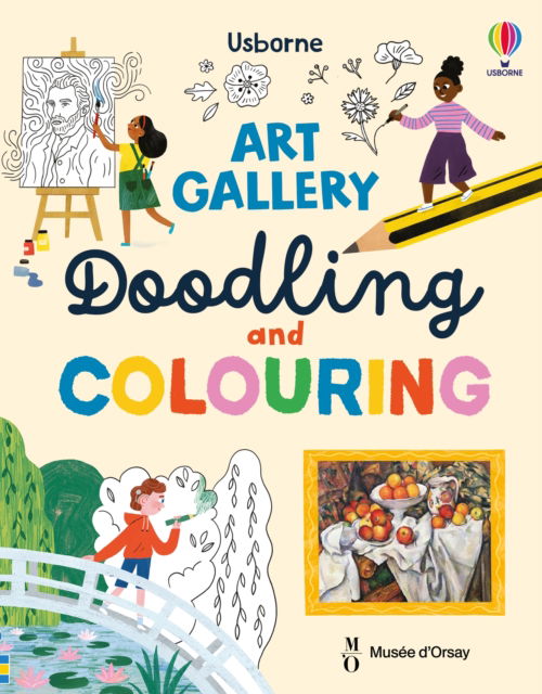 Cover for Rosie Dickins · Art Gallery Doodling and Colouring - Art Activity Books (Paperback Book) (2026)