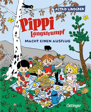 Cover for Astrid Lindgren · Pippi Langstrumpf macht einen Ausflug (Book) (2025)