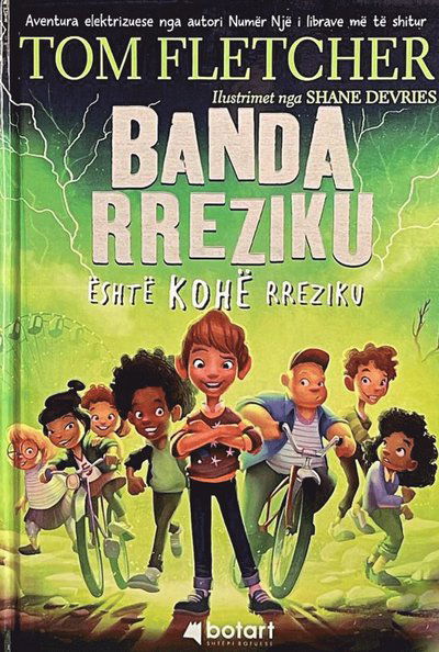 Cover for Tom Fletcher · Banda E Rrezikut (Hardcover bog) (2022)