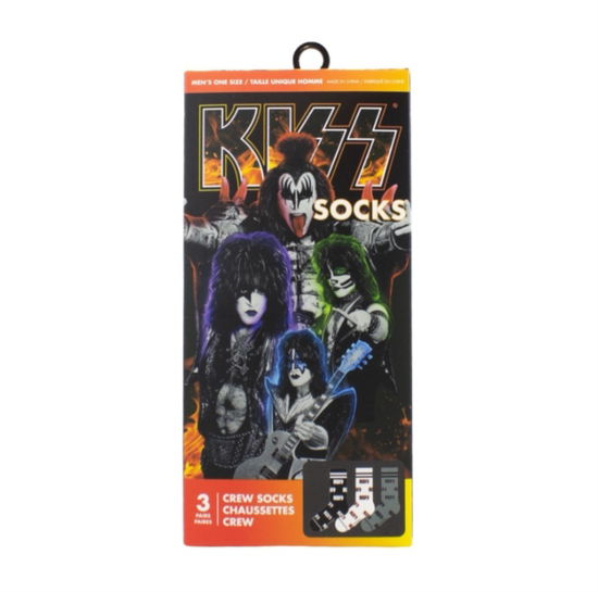 Cover for Kiss · Kiss Socks 3 Pack In Gift Box (One Size) (CLOTHES) (2024)