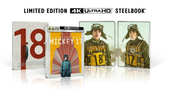 Cover for Mickey 17 (4K Ultra HD/BD) [Steelbook edition] (2025)
