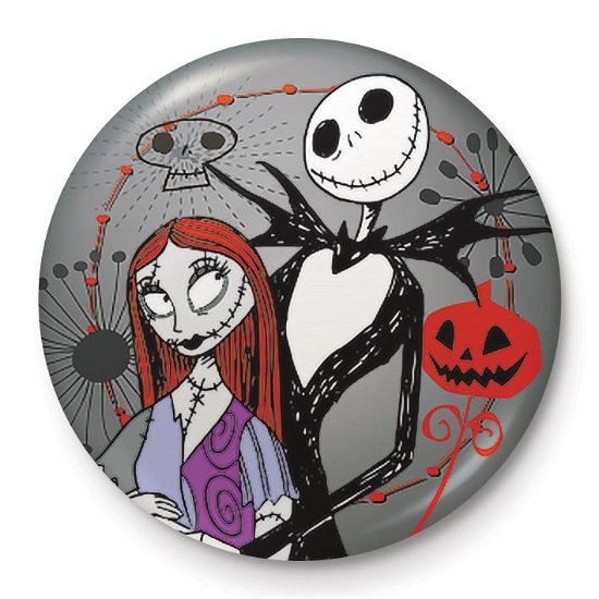 Cover for Nightmare Before Christmas · Jack &amp; Sally - Button (Legetøj)