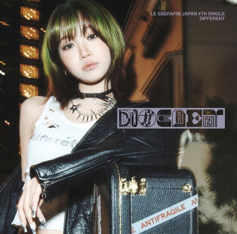 Cover for Le Sserafim · Different (CD) [Kim Chaewon edition] (2025)
