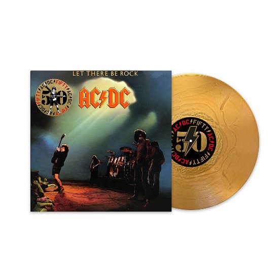 Cover for AC/DC · Let There Be Rock (LP) [Limited Gold Vinyl edition] (2024)