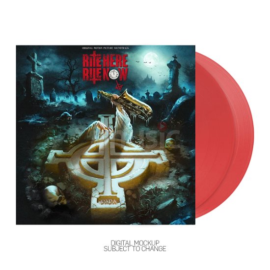 Cover for Ghost · Rite Here Rite Now - Original Motion Picture Soundtrack (LP) [Transparent Red Vinyl edition] (2024)