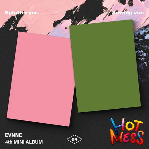 Cover for EVNNE · Hot Mess (CD/Merch) [Random Photobook edition] (2025)