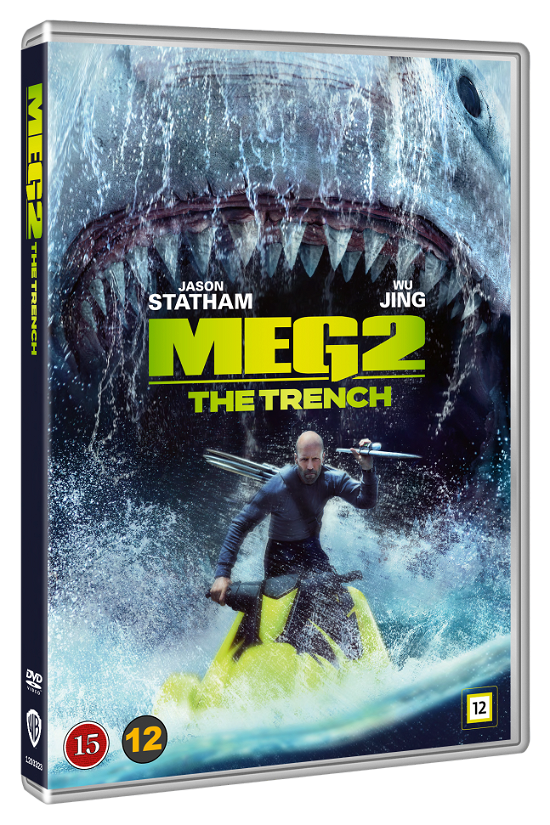 Cover for Meg 2: The Trench (Dødens Dyb) (DVD) (2023)