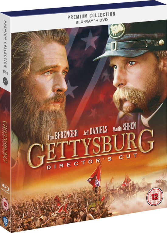 Cover for Gettysburg: Director's Cut · Gettysburg Directors Cut (Blu-ray) (2025)