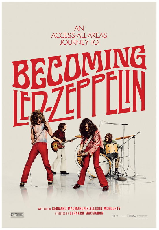 Cover for Becoming Led Zeppelin (DVD) (2025)