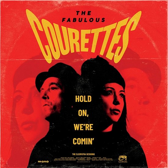 Cover for The Courettes · Hold On, We're Comin' (CD) (2024)