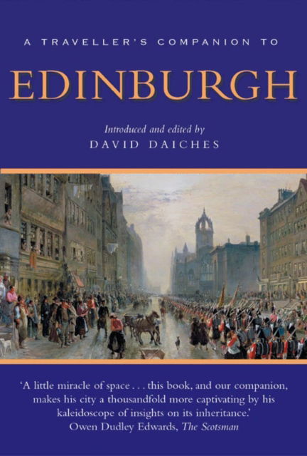 Cover for David Daiches · A Traveller's Companion to Edinburgh (Pocketbok) (2025)