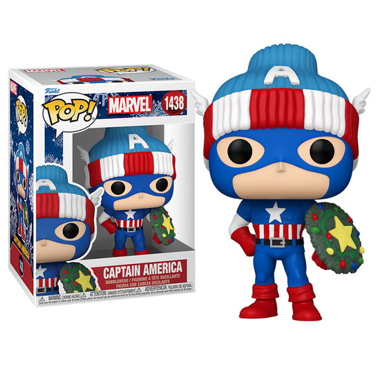 Cover for Pop Marvel Holiday · Pop Marvel Holiday S4 Capt. America (Funko POP!) (2024)