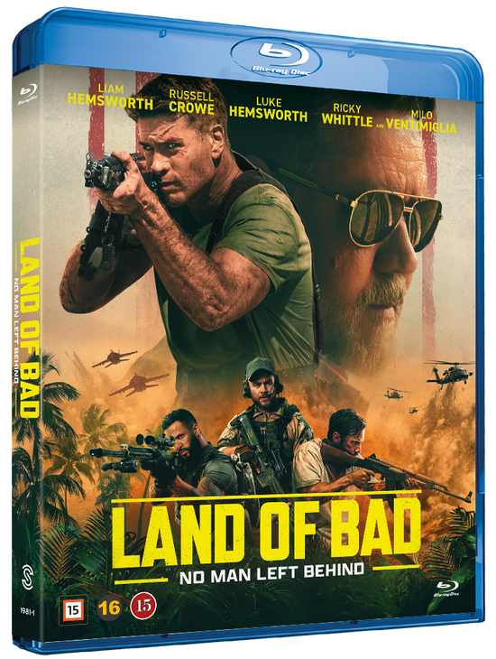 Cover for Land of Bad (Blu-Ray) (2025)