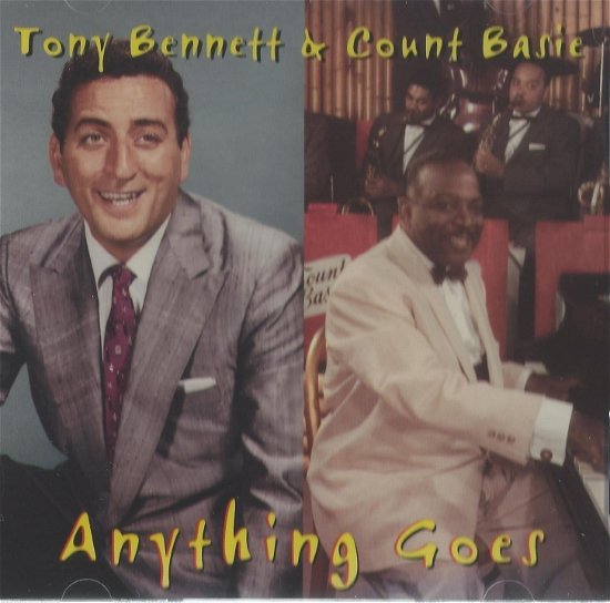 Cover for Tony Bennett &amp; Count Basie · Anything Goes (CD)