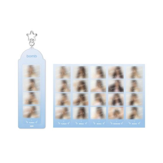 Cover for ILLIT · Bomb - 4 CUT PHOTO HOLDER KEYRING (Chaveiro) (2025)