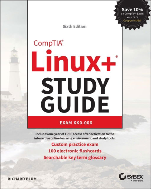 Cover for Richard Blum · CompTIA Linux+ Study Guide: Exam XK0-006 - Sybex Study Guide (Pocketbok) (2025)