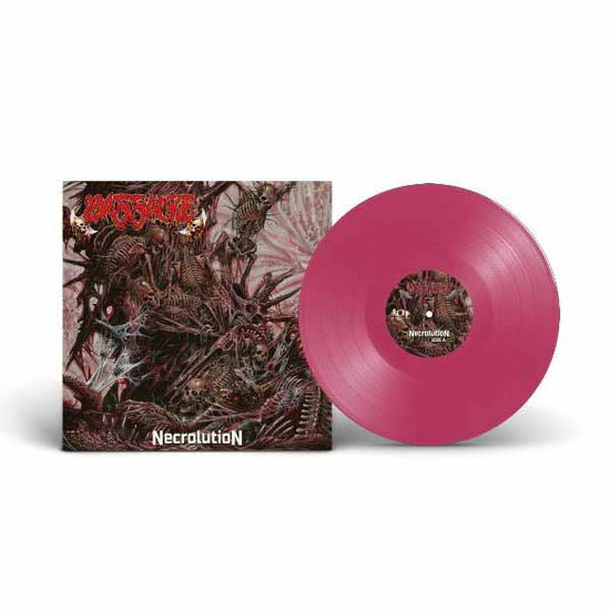 Cover for Massacre · Necrolution (Hot Pink Vinyl) (LP) (2024)