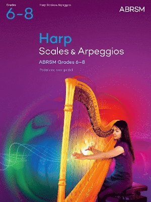 Cover for Abrsm · Scales and Arpeggios for Harp, ABRSM Grades 6-8, from 2025 - ABRSM Scales &amp; Arpeggios (Sheet music) (2025)