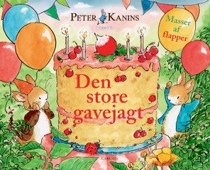 Cover for Beatrix Potter · Peter Kanin: Peter Kanin - Den store gavejagt (Cardboard Book) [1e uitgave] (2024)