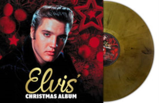 Cover for Elvis Presley · Elvis Christmas Album (Gold Marble Vinyl) (LP) (2024)