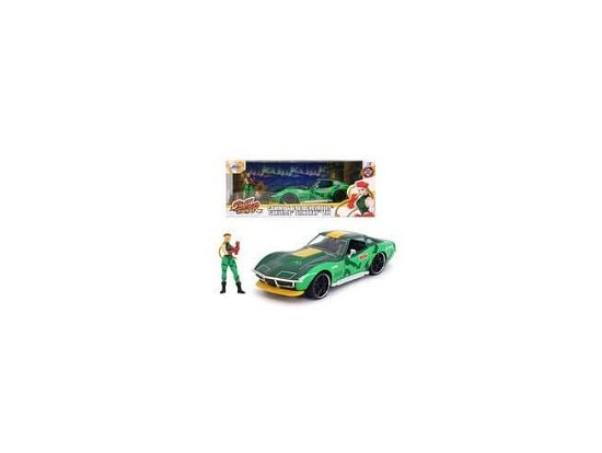 Cammy & 1969 Chevrolet Corvette S - Street Fighter - Merchandise - Dickie Spielzeug - 4006333085338 - 