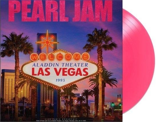 Cover for Pearl Jam · Aladdin Theatre Las Vegas 93 (Pink Vinyl) (LP) (2023)