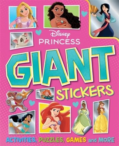 Cover for Walt Disney · Disney Princess: Giant Stickers - Activities, puzzles, games and more (Paperback Bog) (2024)